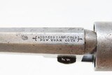 CASED SCARCE Antique “WELLS FARGO” Model COLT 1849 .31 Cal. POCKET Revolver DESIRABLE Antebellum Pocket Revolver Made in 1856 - 12 of 24