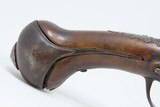 NUREMGERG, BAVARIAN Antique Percussion Conversion .69 HORSE/HOLSTER Pistol
Large Germanic Fighting Pistol - 3 of 17