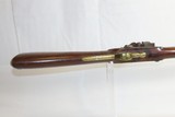 Antique BRASS BARRELED Flintlock BLUNDERBUSS London Proofed WAR of 1812 Era British Made Coach or Ship’s Arm - 8 of 19