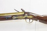 Antique BRASS BARRELED Flintlock BLUNDERBUSS London Proofed WAR of 1812 Era British Made Coach or Ship’s Arm - 16 of 19