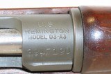 U.S. REMINGTON M1903A3 Single Shot BOLT ACTION .22 LR Conversion Rifle C&R11-28 Dated Barrel - 10 of 21