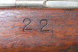 U.S. REMINGTON M1903A3 Single Shot BOLT ACTION .22 LR Conversion Rifle C&R11-28 Dated Barrel - 6 of 21