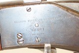 RARE SHARPS BORCHARDT Model 1878 SINGLE SHOT Rifle
.38-55 Winchester WCF 1 of 8,700 Single Shot Borchardt Rifles Manufactured - 6 of 18