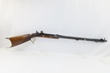 Antique E. ANSCHUTZ Half Stock .40 Cal. Perc. TARGET Rifle w/BRESIEN BARREL With REDFIELD Rear Sight and FALSE MUZZLE - 2 of 19