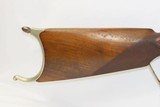 Antique E. ANSCHUTZ Half Stock .40 Cal. Perc. TARGET Rifle w/BRESIEN BARREL With REDFIELD Rear Sight and FALSE MUZZLE - 3 of 19