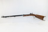 Antique E. ANSCHUTZ Half Stock .40 Cal. Perc. TARGET Rifle w/BRESIEN BARREL With REDFIELD Rear Sight and FALSE MUZZLE - 14 of 19