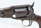 Rare CIVIL WAR Antique U.S. REMINGTON Model 1861 NAVY Percussion Revolver
U.S. INSPECTED, INSCRIBED & 1 of 7,000 OLD MODEL NAVY - 4 of 19