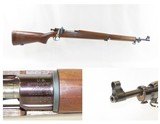 U.S. SPRINGFIELD Model 1903 .30-06 Caliber Bolt Action C&R MILITARY Rifle
With LYMAN PEEP SIGHT Mounted on Receiver - 1 of 17