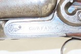 FACTORY ENGRAVED Antique COLT Model 1878 10 Gauge SxS Double Barrel SHOTGUN SIDE by SIDE Made in 1881 in HARTFORD, CONN. - 6 of 23