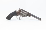 Antique HILL’S PATENT Double Action 5-Shot .38 Caliber PERCUSSION Revolver
Late 1850s to Early 1860s SELF DEFENSE Revolver - 15 of 18