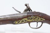 Antique 1700s Ornate CAUCASIAN Style .64 Caliber FLINTLOCK DRAGOON Pistol
18th Century Engraved and Carved OTTOMAN Horse Pistol - 17 of 18