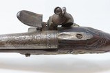 Antique 1700s Ornate CAUCASIAN Style .64 Caliber FLINTLOCK DRAGOON Pistol
18th Century Engraved and Carved OTTOMAN Horse Pistol - 9 of 18