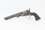 ENGRAVED Antique CIVIL WAR COLT Model 1849 POCKET .31 Caliber PER. Revolver Handy WILD WEST SIX-SHOOTER Made In 1861 w/HOLSTER - 4 of 22