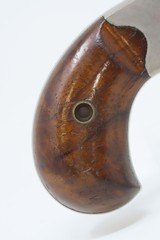 SCARCE Antique COLT CLOVERLEAF .41 Caliber Rimfire SPUR TRIGGER Revolver
FIRST YEAR “Jim Fisk” Model Made in 1871 - 15 of 17