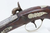 F.H. CLARK & CO. Marked Antique HENRY DERINGER Percussion POCKET Pistol Infamous POCKET Pistol that Assassinated LINCOLN - 17 of 18