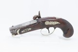 F.H. CLARK & CO. Marked Antique HENRY DERINGER Percussion POCKET Pistol Infamous POCKET Pistol that Assassinated LINCOLN - 15 of 18