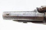 F.H. CLARK & CO. Marked Antique HENRY DERINGER Percussion POCKET Pistol Infamous POCKET Pistol that Assassinated LINCOLN - 10 of 18