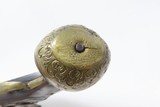 Antique 1700s Ornate European FLINTLOCK Pistol .68 Caliber Dragoon Pirate
18th Century Martial Pistol - 2 of 17