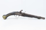 Antique 1700s Ornate European FLINTLOCK Pistol .68 Caliber Dragoon Pirate
18th Century Martial Pistol - 10 of 17