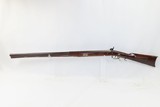 PHILADELPHIA Antique ANDREW WURFFLEIN Long Rifle .67 Caliber Striped Maple
With Engravings & Large Brass Patchbox - 15 of 20