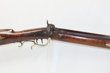PHILADELPHIA Antique ANDREW WURFFLEIN Long Rifle .67 Caliber Striped Maple
With Engravings & Large Brass Patchbox - 4 of 20