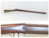 PHILADELPHIA Antique ANDREW WURFFLEIN Long Rifle .67 Caliber Striped Maple
With Engravings & Large Brass Patchbox - 1 of 20