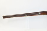 PHILADELPHIA Antique ANDREW WURFFLEIN Long Rifle .67 Caliber Striped Maple
With Engravings & Large Brass Patchbox - 18 of 20