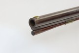 PHILADELPHIA Antique ANDREW WURFFLEIN Long Rifle .67 Caliber Striped Maple
With Engravings & Large Brass Patchbox - 20 of 20
