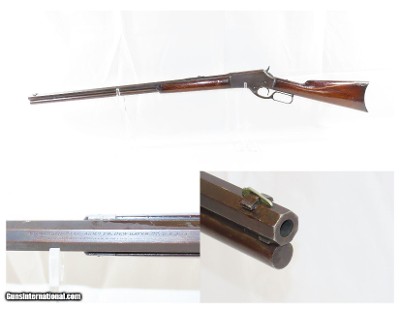 c1888 mfr. Antique MARLIN Model 1881 .38-55 WCF Rifle Octagonal Barrel 1st
Marlin’s First Lever Action Rifle! Lightweight