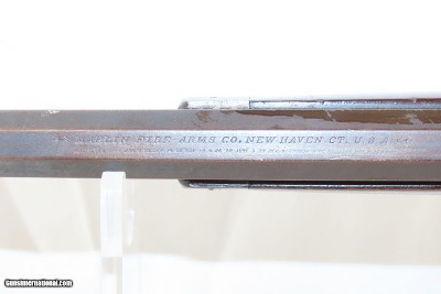 c1888 mfr. Antique MARLIN Model 1881 .38-55 WCF Rifle Octagonal Barrel 1stMarlin’s First Lever Action Rifle! Lightweight - Image 8 of 17