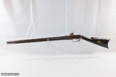 Antique Engraved JENNINGS .54 Caliber Single Shot Rifle Breechloading Henry Serial Number “224” and Manufactured circa 1851; RARE - Image 13 of 18