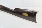 Antique Engraved JENNINGS .54 Caliber Single Shot Rifle Breechloading Henry Serial Number “224” and Manufactured circa 1851; RARE - 14 of 18