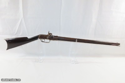 Antique Engraved JENNINGS .54 Caliber Single Shot Rifle Breechloading Henry Serial Number “224” and Manufactured circa 1851; RARE - Image 2 of 18