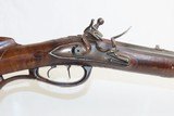 18th Century GERMANIC Antique FLINTLOCK CARBINE Stutz RifleCarvedIvory With CARVED and INLAID STOCK - 4 of 17