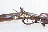 18th Century GERMANIC Antique FLINTLOCK CARBINE Stutz RifleCarvedIvory With CARVED and INLAID STOCK - 14 of 17