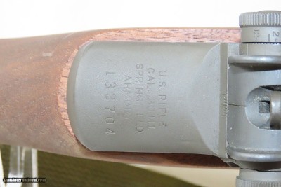 WORLD WAR II Era SPRINGFIELD U.S. M1 GARAND .30-06 Cal. Infantry Rifle C&R - Image 9 of 19