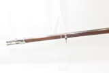 Antique HARPERS FERRY U.S. Model 1842 SMOOTHBORE .69 Cal. Percussion MUSKET CIVIL WAR Musket Made in 1855 w/BAYONET & SCABBARD - 21 of 23