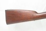 Antique HARPERS FERRY U.S. Model 1842 SMOOTHBORE .69 Cal. Percussion MUSKET CIVIL WAR Musket Made in 1855 w/BAYONET & SCABBARD - 3 of 23