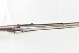 Antique HARPERS FERRY U.S. Model 1842 SMOOTHBORE .69 Cal. Percussion MUSKET CIVIL WAR Musket Made in 1855 w/BAYONET & SCABBARD - 14 of 23