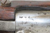 Antique HARPERS FERRY U.S. Model 1842 SMOOTHBORE .69 Cal. Percussion MUSKET CIVIL WAR Musket Made in 1855 w/BAYONET & SCABBARD - 11 of 23