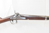 Antique HARPERS FERRY U.S. Model 1842 SMOOTHBORE .69 Cal. Percussion MUSKET CIVIL WAR Musket Made in 1855 w/BAYONET & SCABBARD - 4 of 23