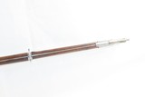 Antique HARPERS FERRY U.S. Model 1842 SMOOTHBORE .69 Cal. Percussion MUSKET CIVIL WAR Musket Made in 1855 w/BAYONET & SCABBARD - 10 of 23