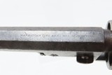 CASED CIVIL WAR Era MANHATTAN FIRE ARMS Series I Percussion “NAVY” Revolver With Cap Tin, Powder Flask & MANHATTAN BULLET MOLD - 11 of 22