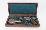 CASED CIVIL WAR Era MANHATTAN FIRE ARMS Series I Percussion “NAVY” Revolver With Cap Tin, Powder Flask & MANHATTAN BULLET MOLD - 2 of 22