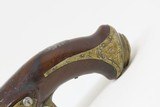 Antique Brass Barreled FLINTLOCK Pistol .72 Caliber Engraved 18th Century
Gunmetal DOP European - 15 of 17
