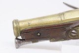 Antique Brass Barreled FLINTLOCK Pistol .72 Caliber Engraved 18th Century
Gunmetal DOP European - 17 of 17