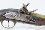 Antique Brass Barreled FLINTLOCK Pistol .72 Caliber Engraved 18th Century
Gunmetal DOP European - 4 of 17