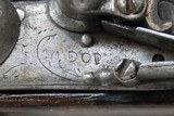 Antique Brass Barreled FLINTLOCK Pistol .72 Caliber Engraved 18th Century
Gunmetal DOP European - 6 of 17
