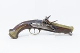 Antique Brass Barreled FLINTLOCK Pistol .72 Caliber Engraved 18th Century
Gunmetal DOP European - 2 of 17