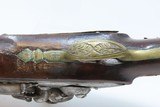 Antique Brass Barreled FLINTLOCK Pistol .72 Caliber Engraved 18th Century
Gunmetal DOP European - 12 of 17